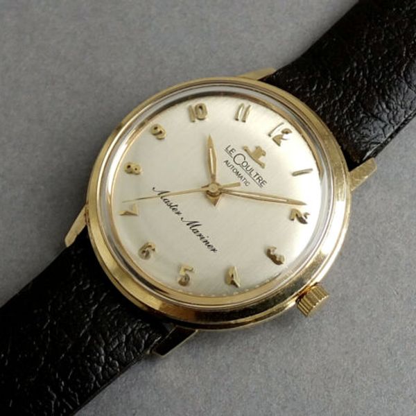 JAEGER LECOULTRE MASTER MARINER Automatic 10K Gold Filled Vintage Watch ...