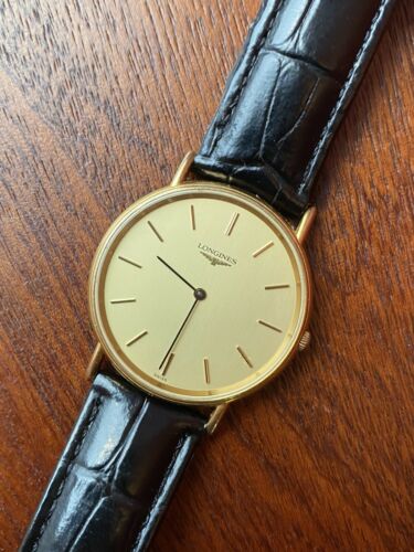 Longines L4 637 2 Very Nice Quartz Gold Coloured Watch | WatchCharts