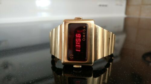 Vintage omega 2024 digital watch