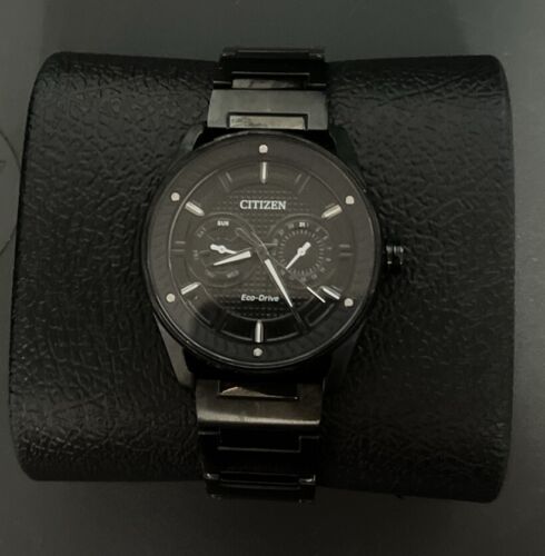 Citizen Eco-Drive Weekender Mens Watch 8725-S111927 W Citizen Box