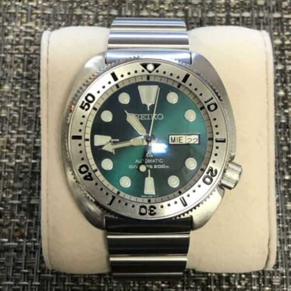 Custom Seiko Prospex SRP Turtle Mod with Rare SRPD45 “Sea Grapes” Dial |  WatchCharts
