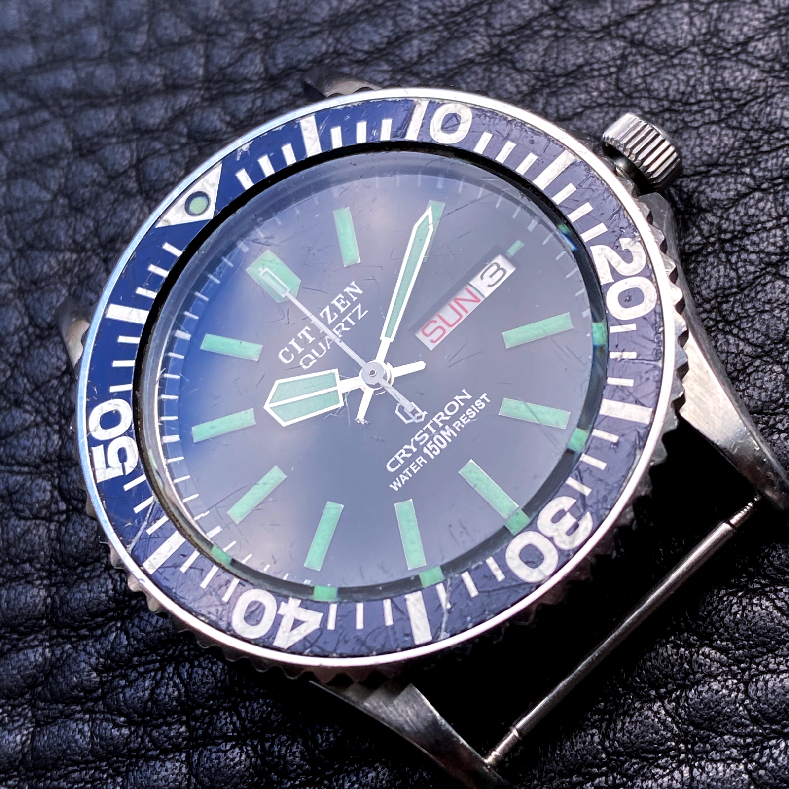 CITIZEN CRYSTRON 4-212452 Y (Variant of 4-732308TA) GN-4-S QUARTZ