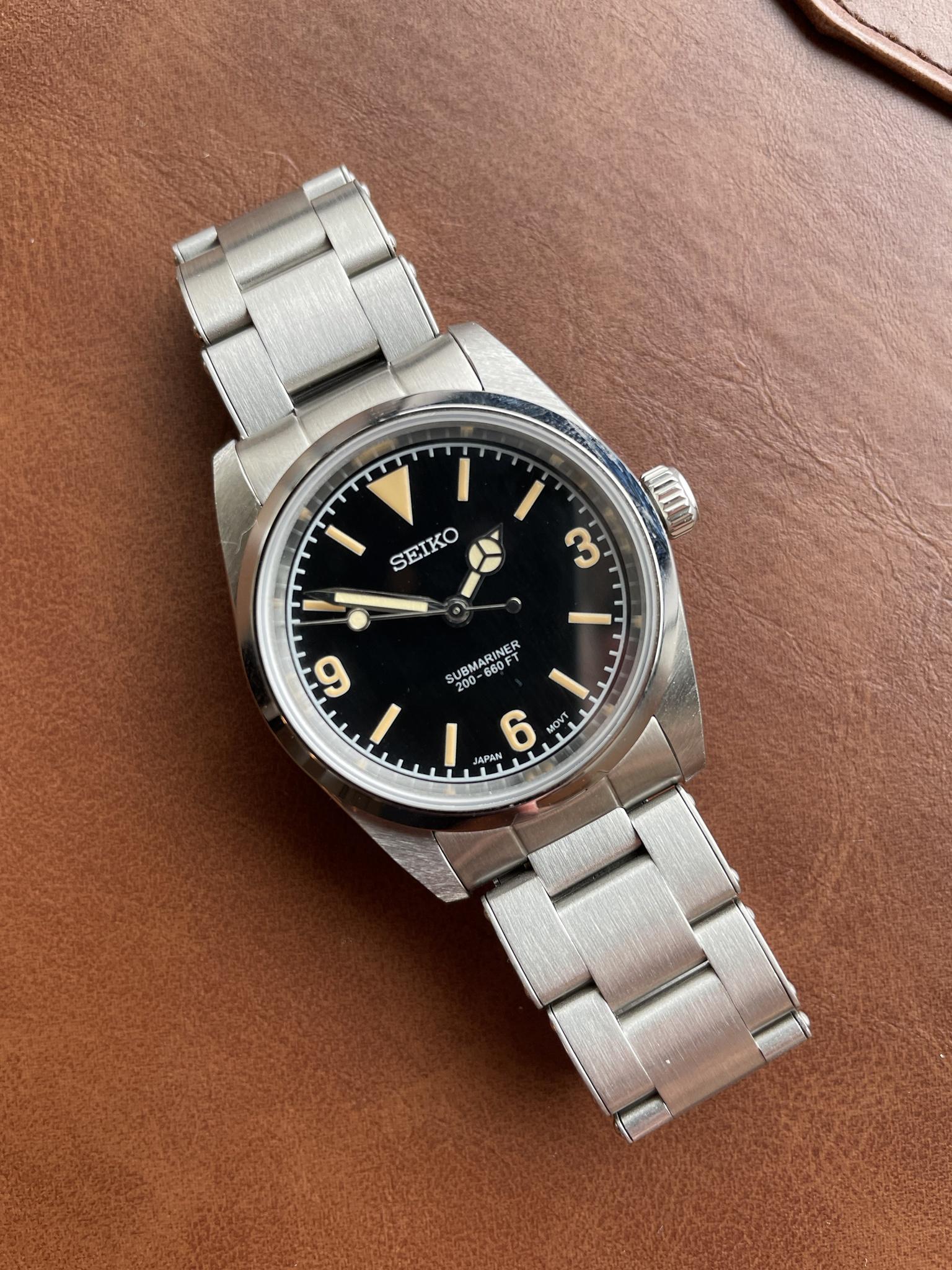 WTS Seiko 1016 Explorer Mod WatchCharts Marketplace