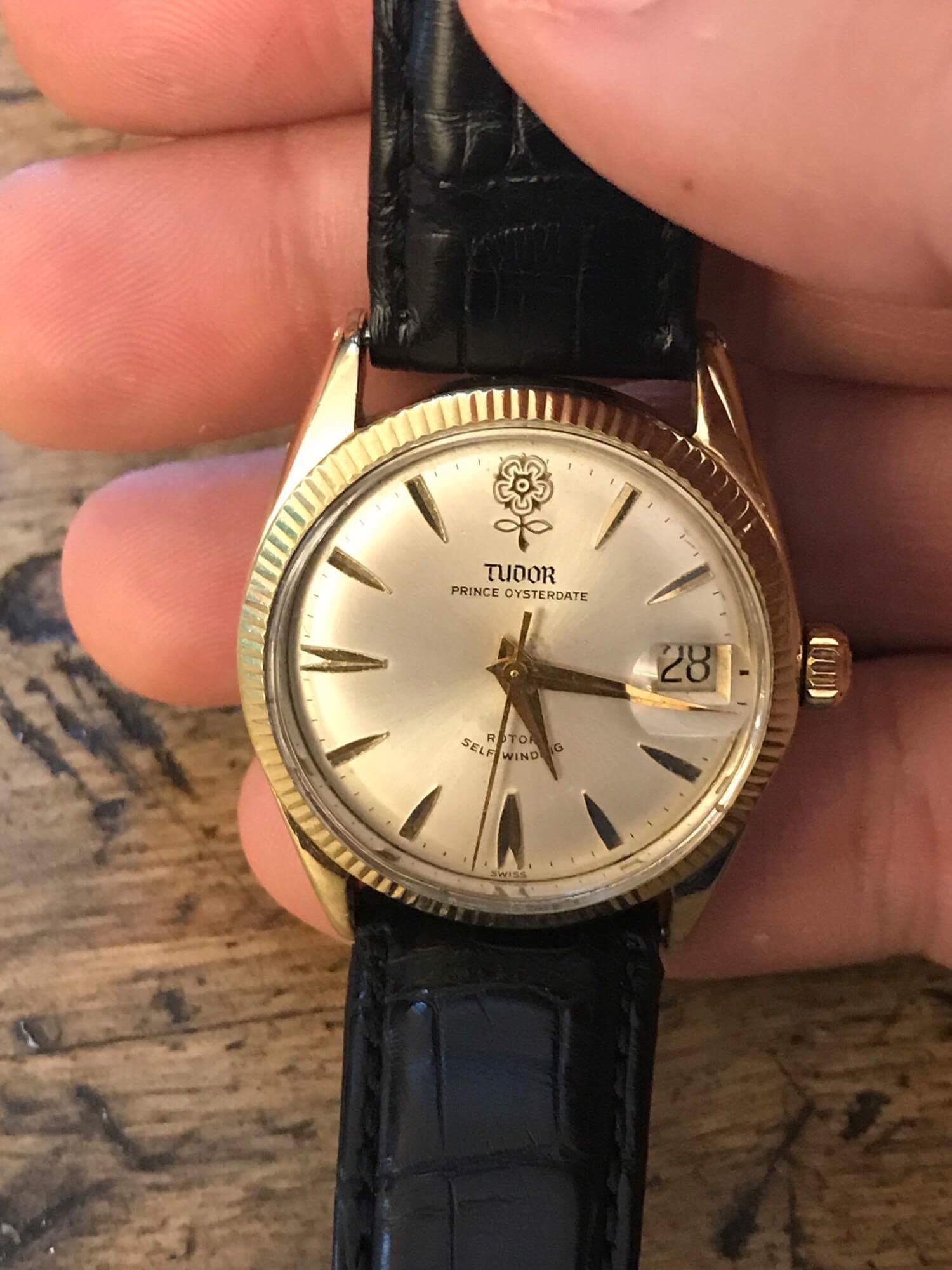 Tudor prince outlet oysterdate big rose