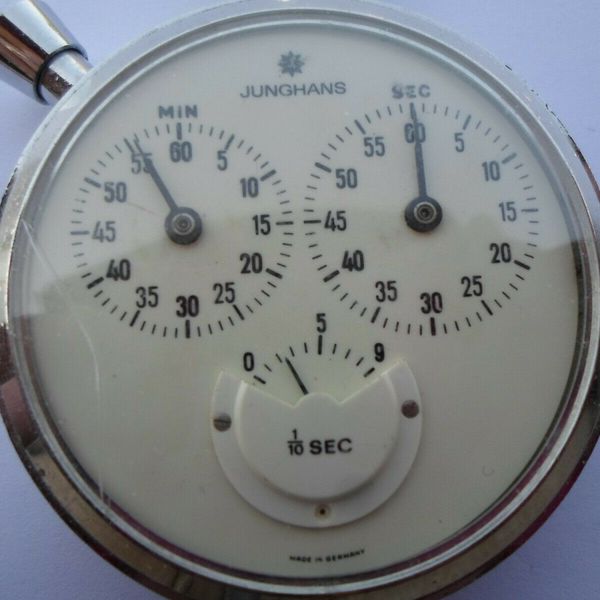 VINTAGE JUNGHANS STOPWATCH 7J 628/02 FOR PARTS OR REPAIR WatchCharts