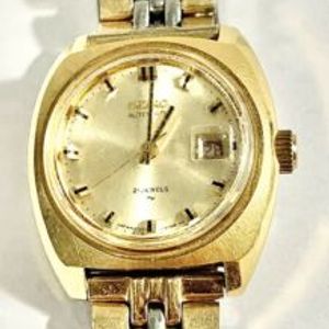 VINTAGE SEIKO SEA LION LD-330 AUTOMATIC LADIES WATCH - RUNS