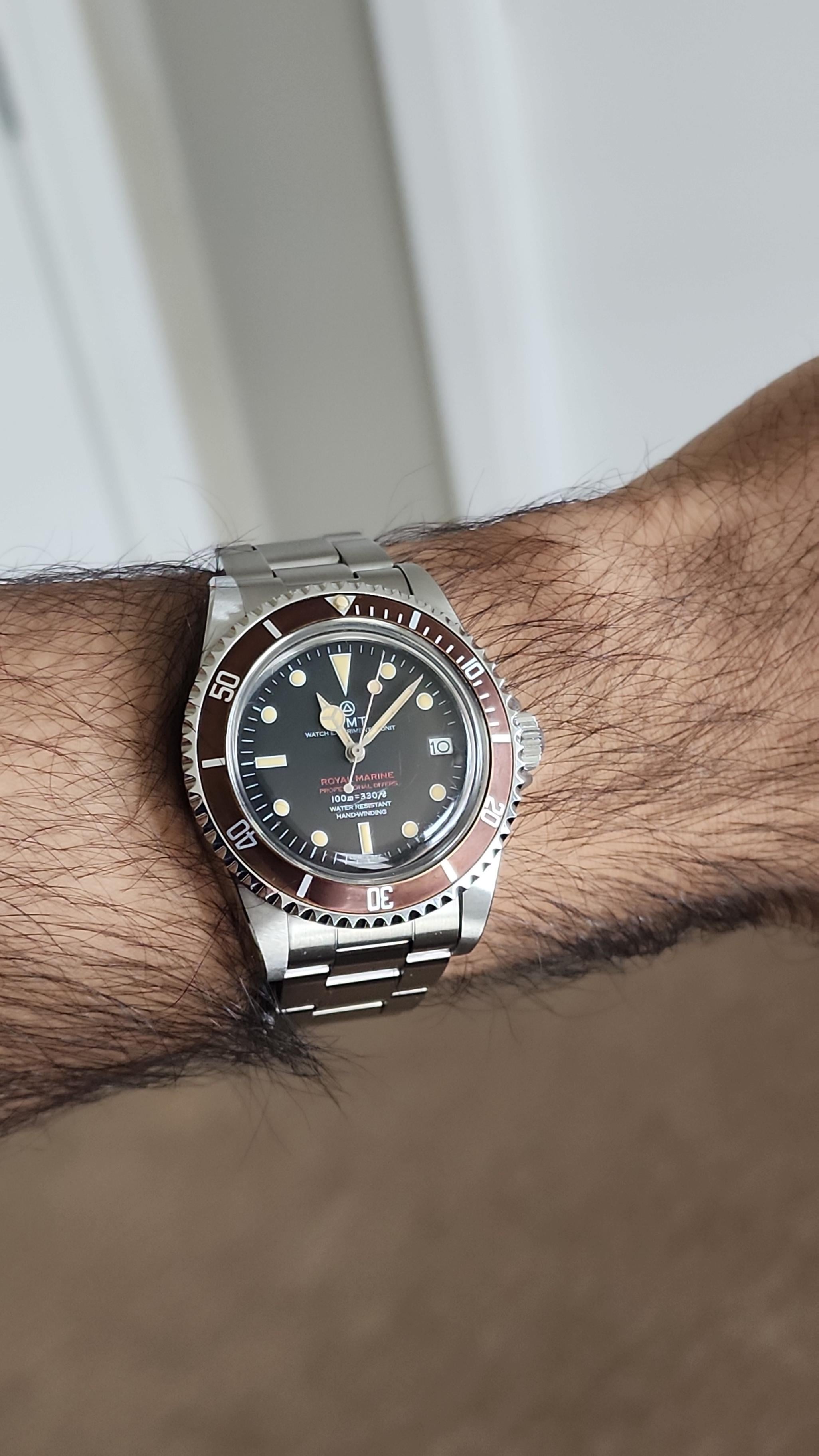 WTS] WMT Royal Marine tropical dial (double red SD) | WatchCharts