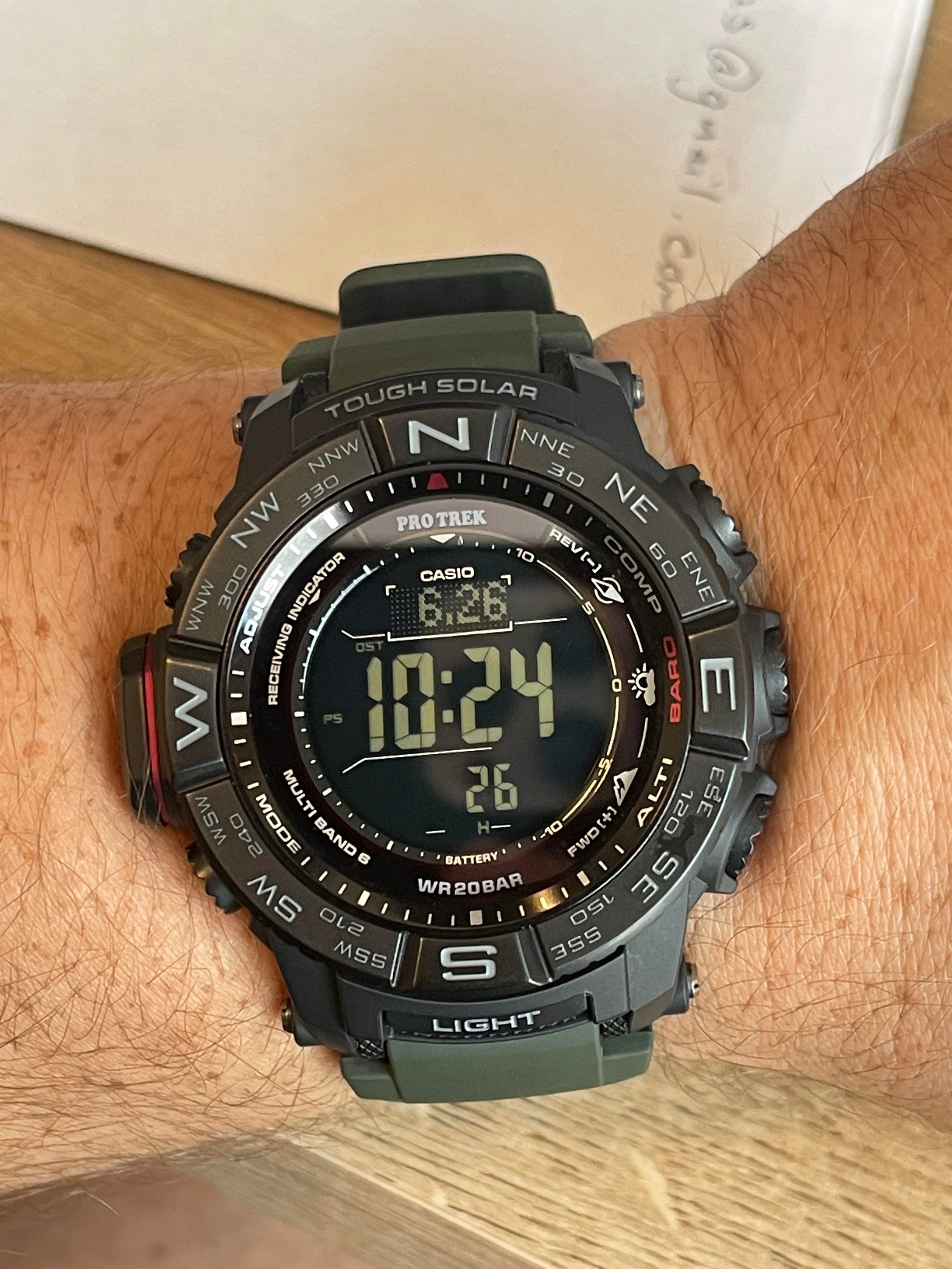 WTS] Casio PRO TREK PRW-3510Y-8CR | WatchCharts Marketplace
