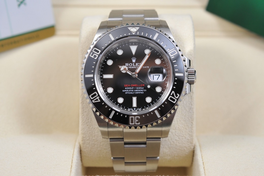 FS Rolex Sea Dweller 126600 SD43 Black Dial Bezel Box