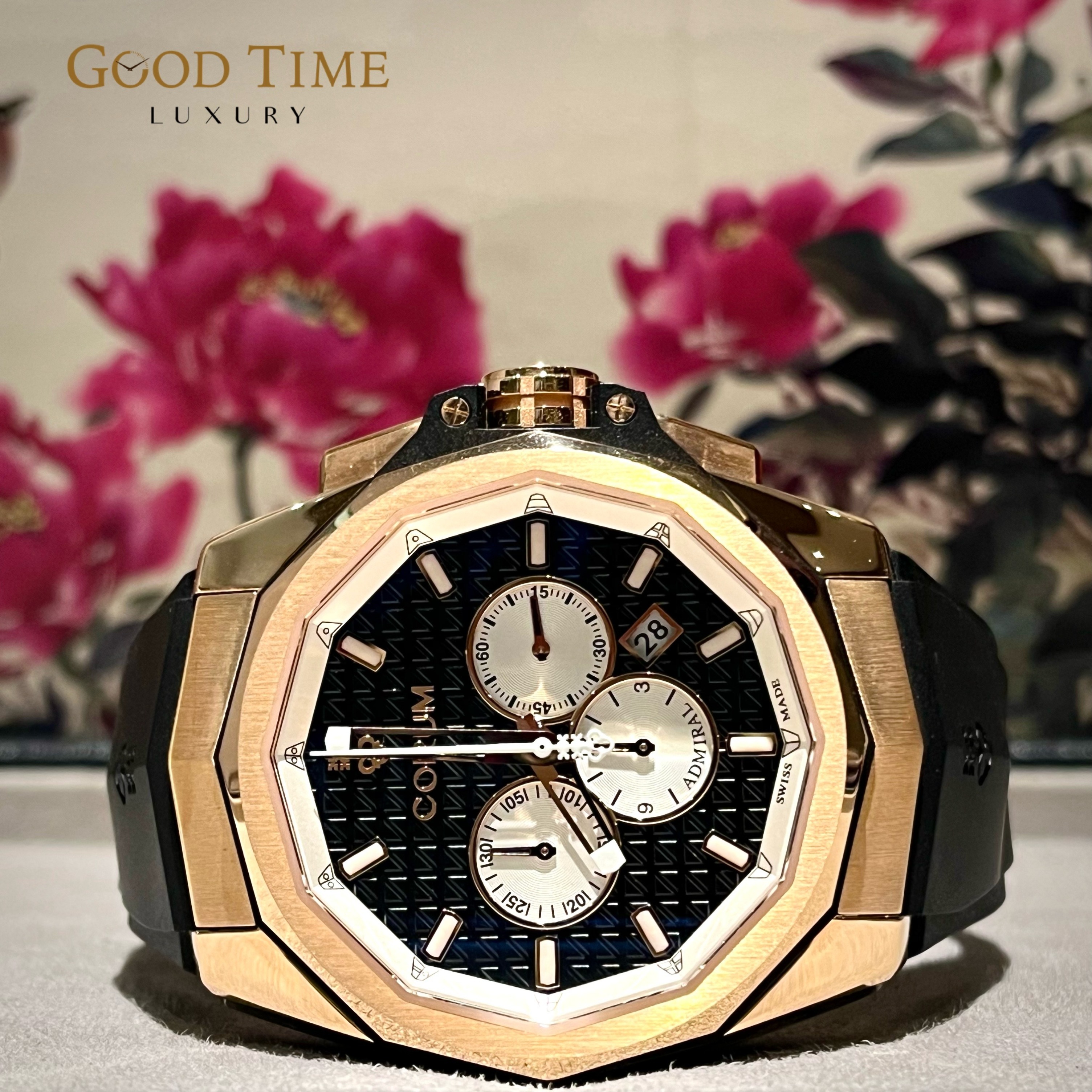 Corum rose outlet gold