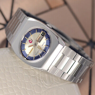 VINTAGE RADO TRIDENT 300 AUTOMATIC 25 JEWELS DAY&DATE ANALOG DRESS