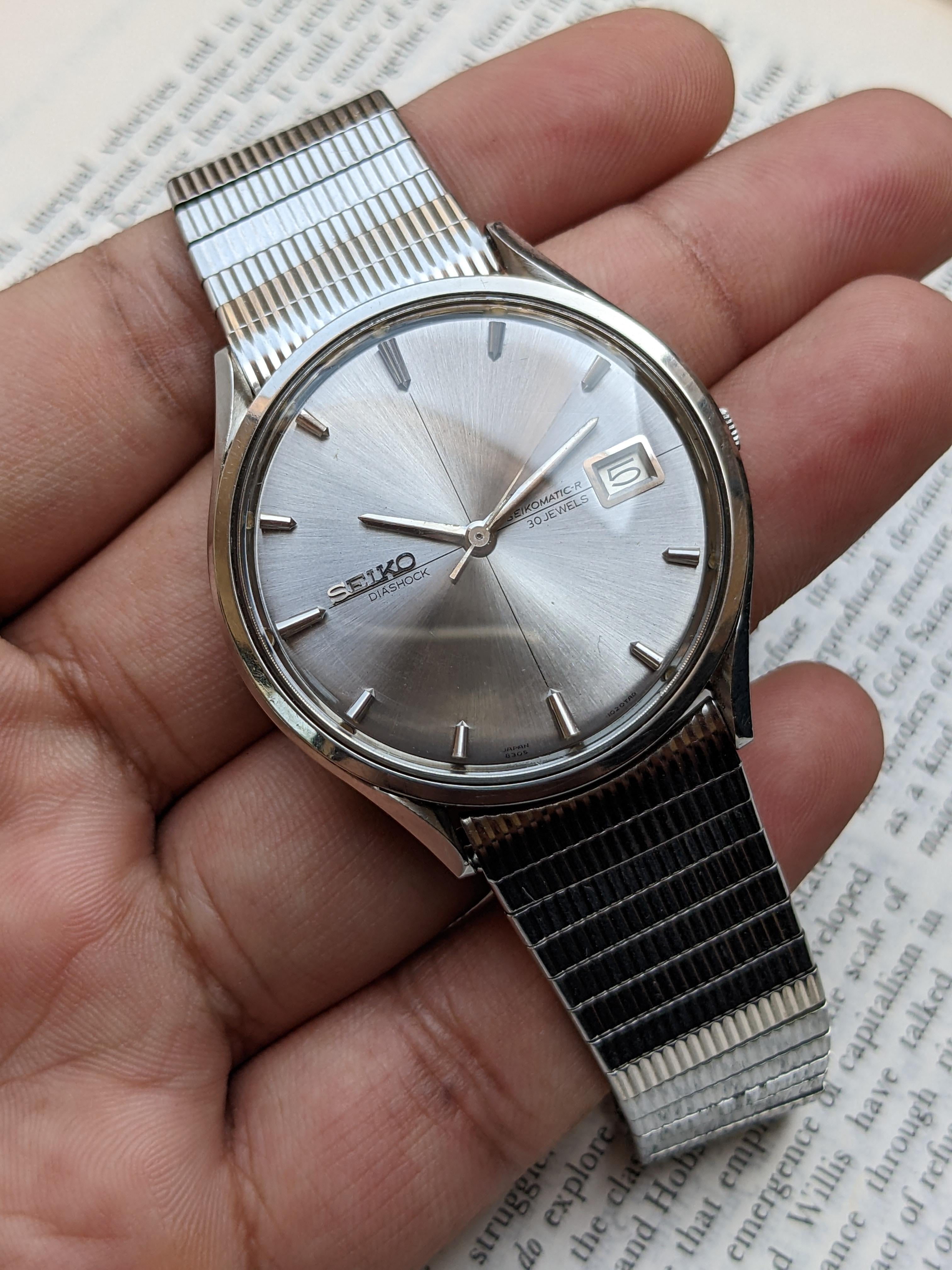 SEIKO SEIKOMATIC-R DIASHOCK 30JEWELS - 腕時計(アナログ)
