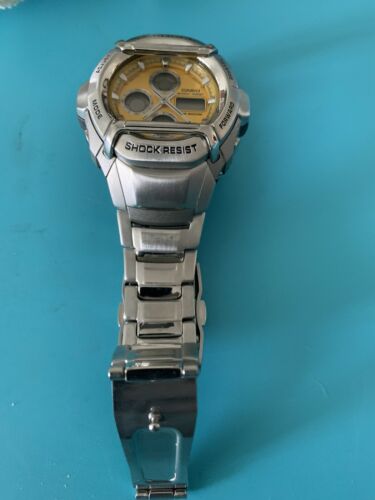 Rare CASIO G-Shock G-521D (2738) Cockpit Series St Steel 44mm