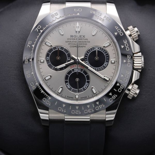 Fsot: Rolex Daytona - 116519 - White Gold - Steel Dial - White Gold 