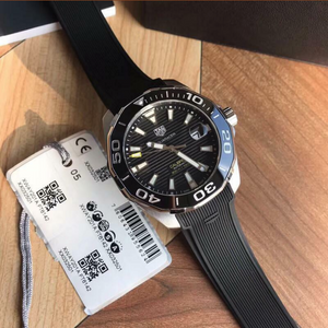 Aquaracer calibre 5 hot sale rubber strap