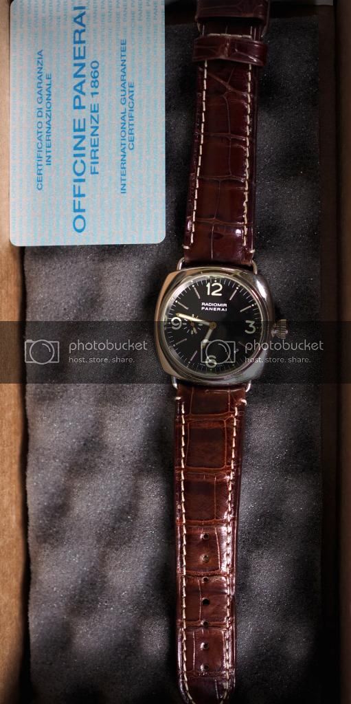 Panerai Radiomir 40mm WHITE GOLD PAM 062 OP 6540 MINT