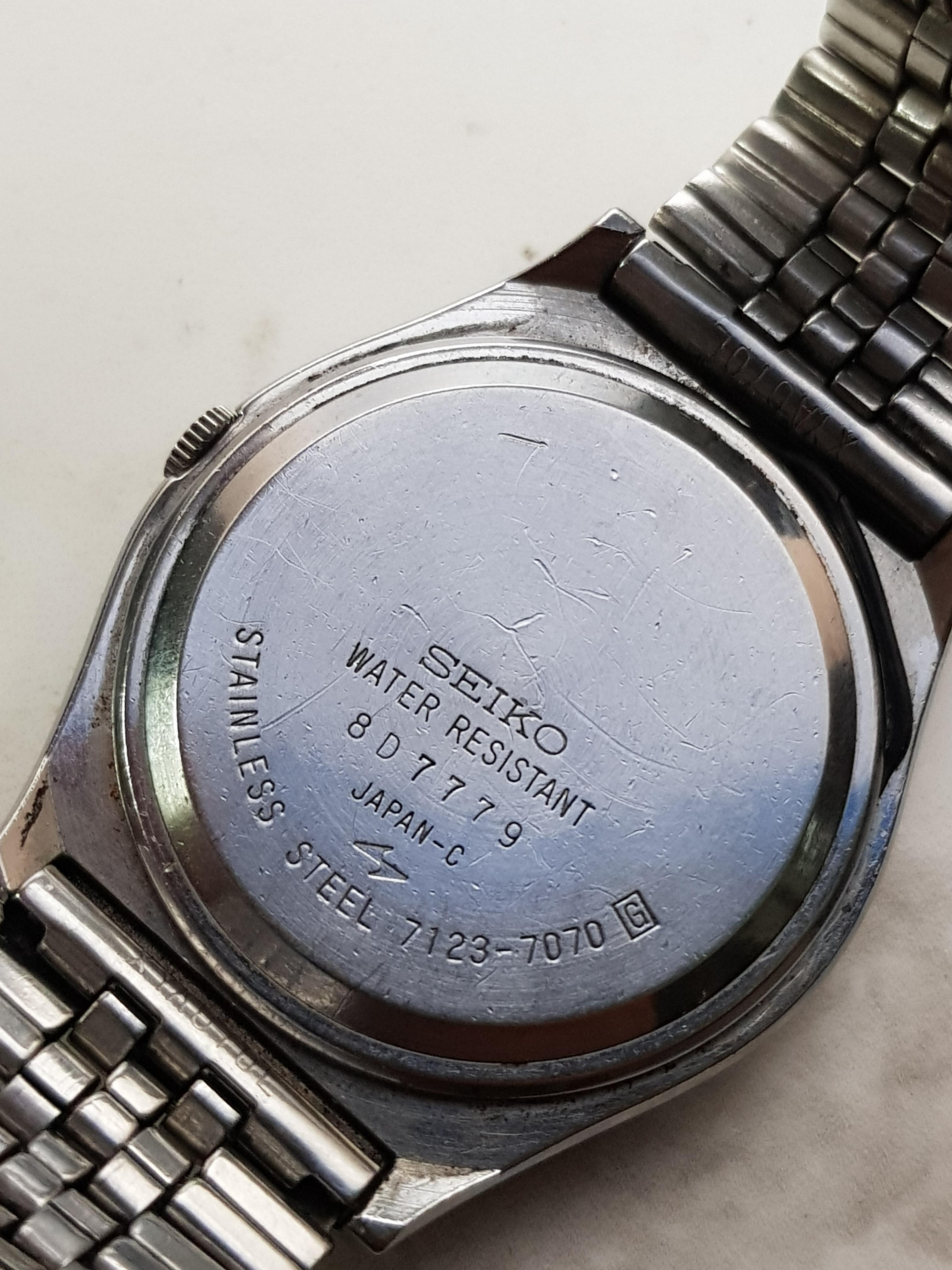 WTS] Seiko Type II 7123-7070 Gradient Blue dial | WatchCharts 