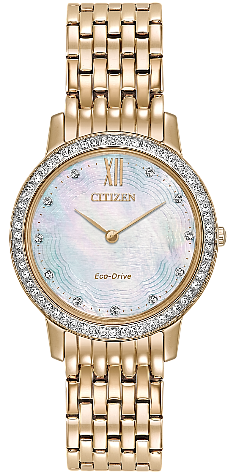 Citizen women's swarovski crystal on sale watch