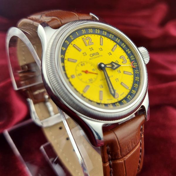 [WTS] Oris 7400 Series 36mm Yellow Dial Automatic Ref: 7482b 644 ...