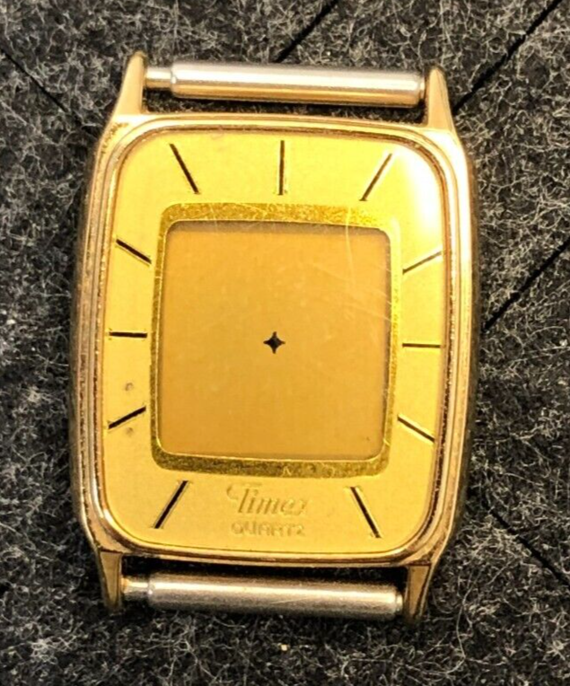 Timex gold digital outlet watch