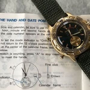 Vintage Seiko 6M25-6069 Dancing Hands Chrono Alarm 41mm With Instruction  Manual | WatchCharts