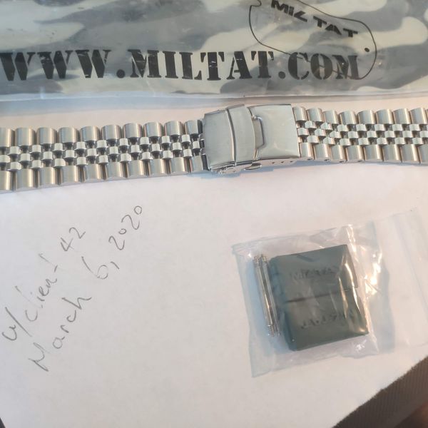 [WTS] Strapcode / Miltat Super Jubilee Bracelet for SKX007 SKX009