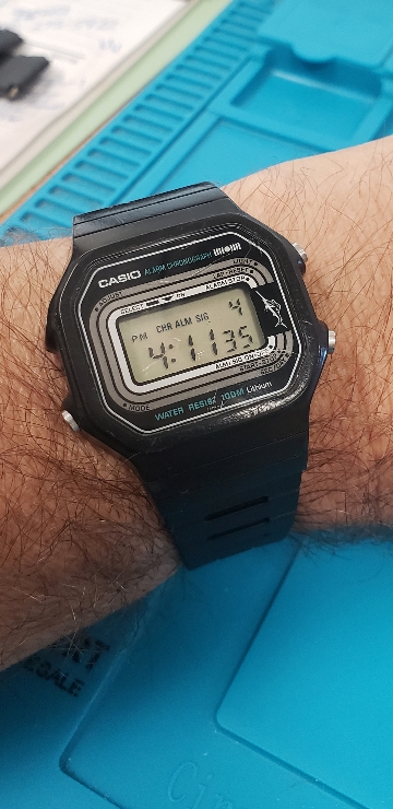 F.S. Vintage Casio W-200 module 108 Marlin | WatchCharts