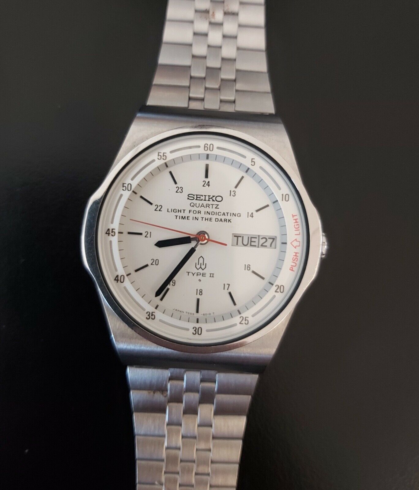セイコー SEIKO 7559-6010 - TYPEⅡ タイプ2 Yahoo!オークション 