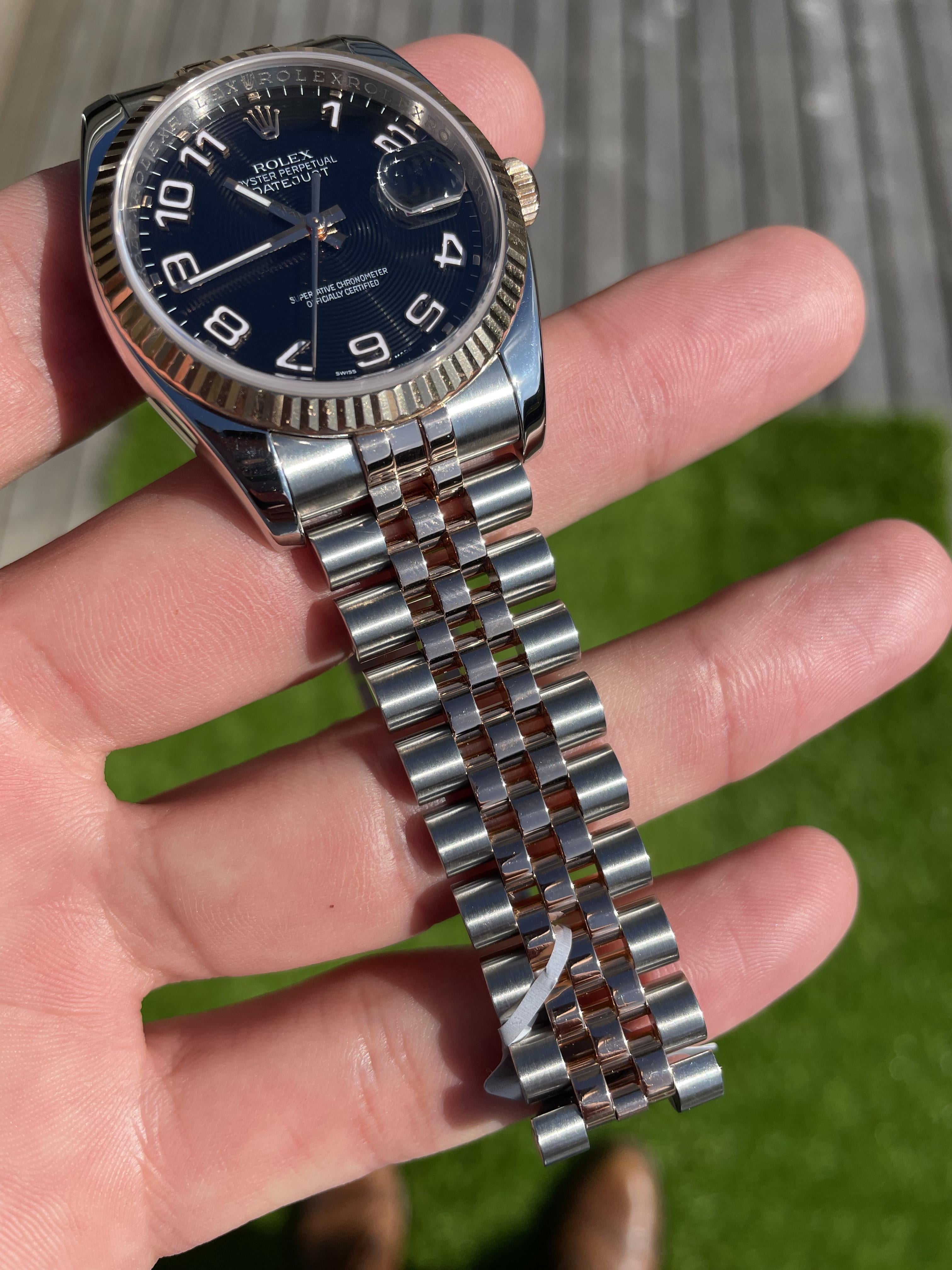 Rolex datejust concentric outlet dial