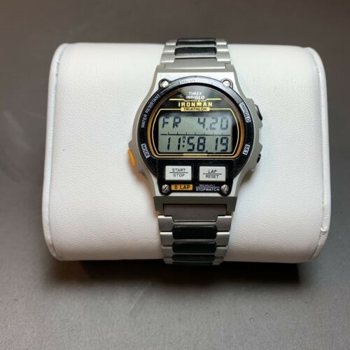 Timex ironman watch sales metal band