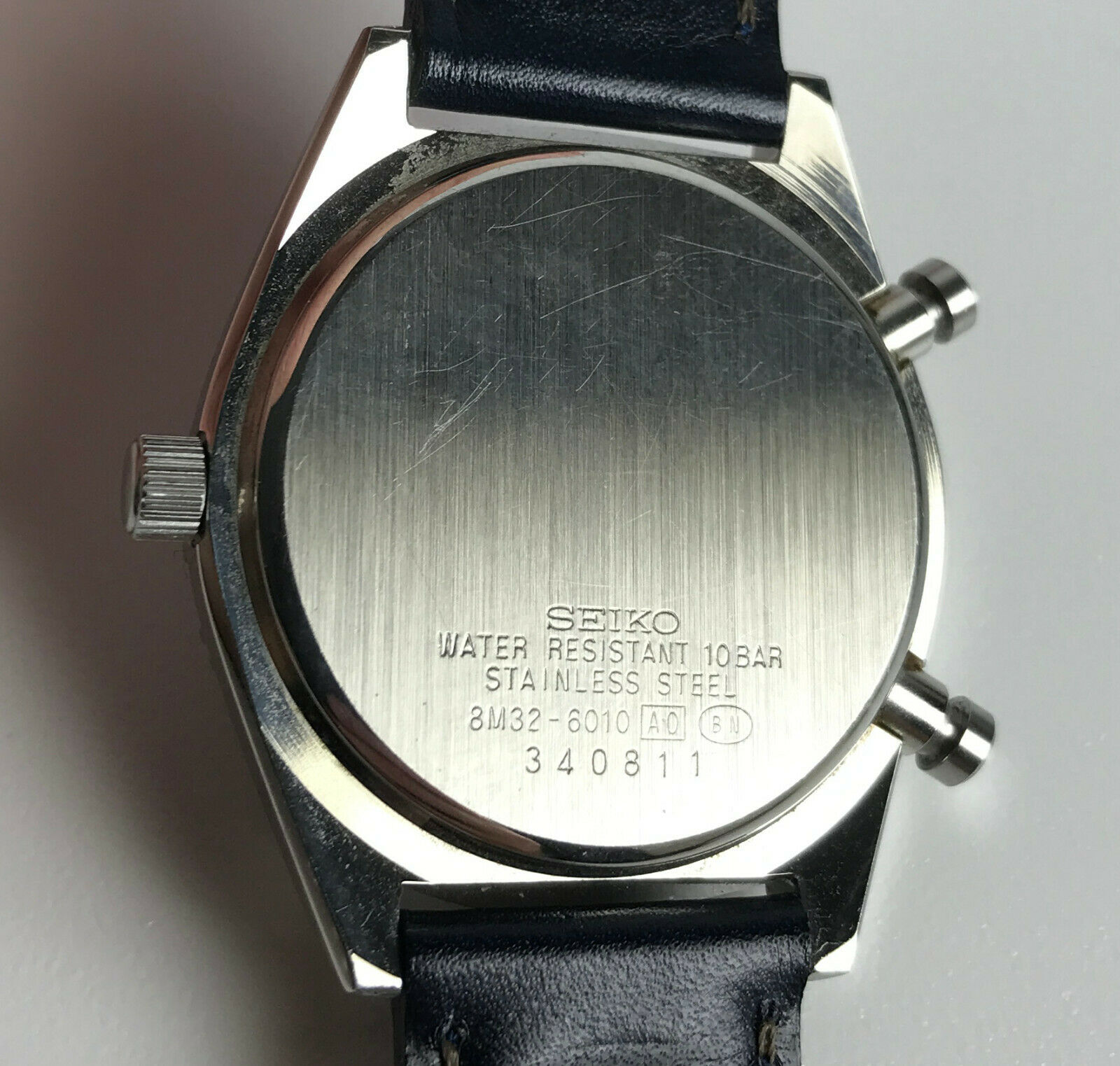 Vintage SEIKO F.C. Timer Watch football soccer 8M32-6010 referee 