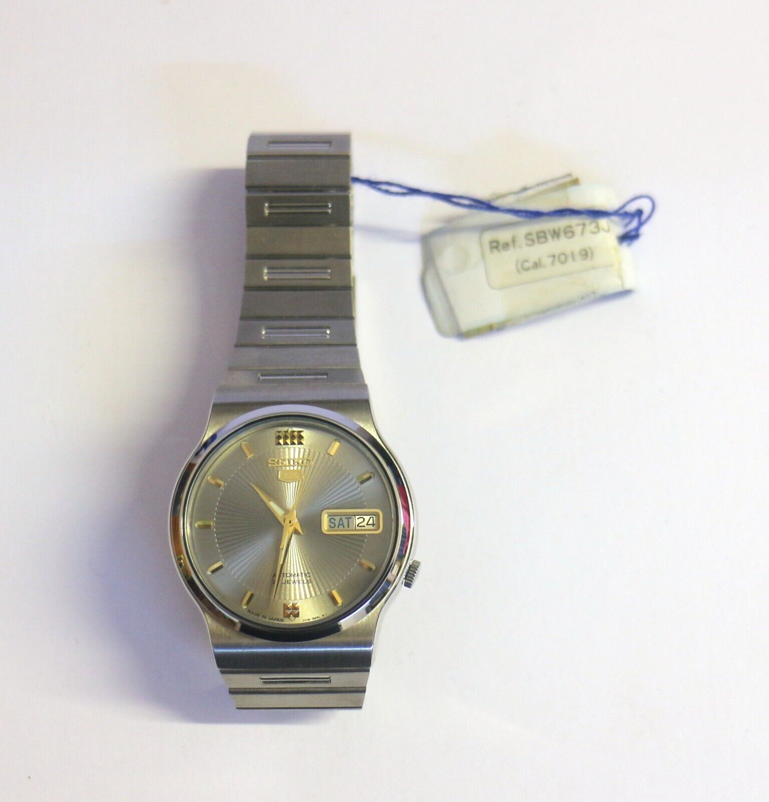 Men's wrist watch Seiko 5 7019-8261 Automatic 21 jewels vintage