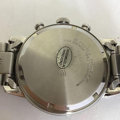 SEIKO World Time GMT SPL047P1 5T82-0AK0 Analog Quartz Silver