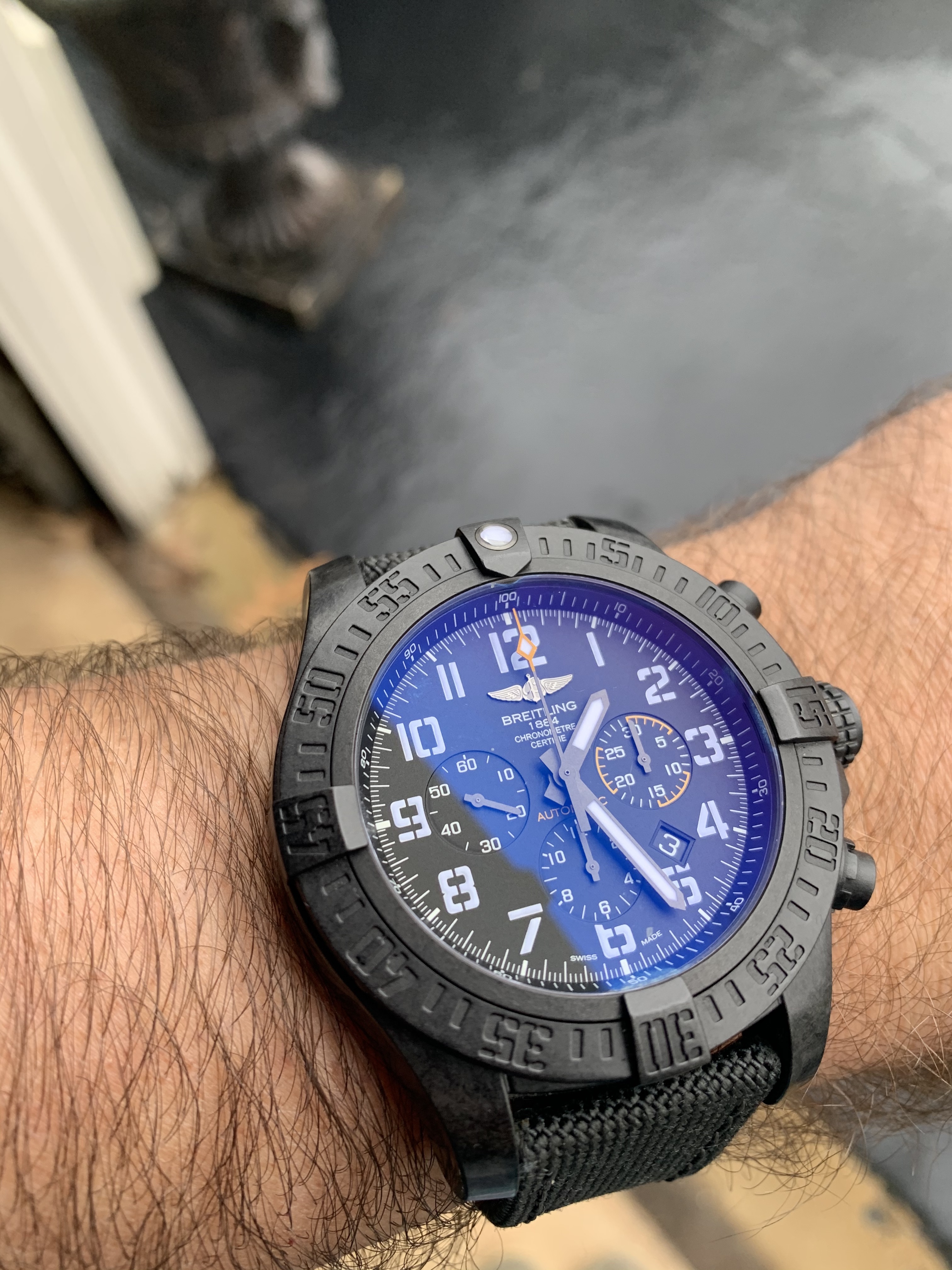 breitling 50mm watch