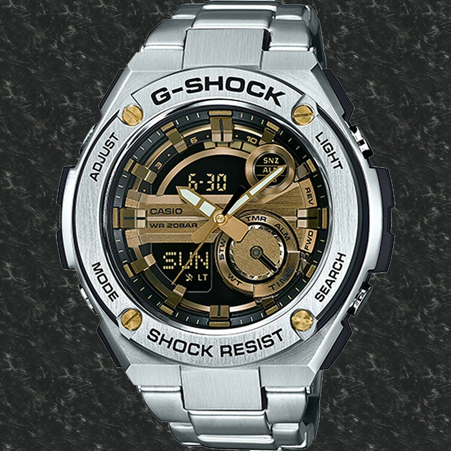 CASIO G-SHOCK GST-210D BUY Casio G-Shock Analog Digital G-STEEL