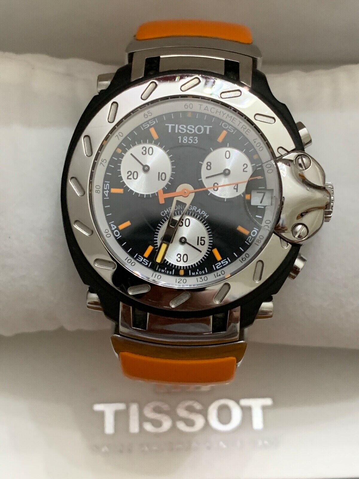 TISSOT Chrono Quartz G10 G15 T Race Battery Oper .Missing