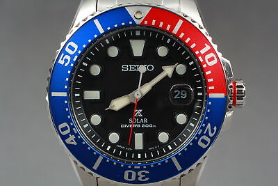 MINT w/Box] SEIKO Prospex V157-0DF0 SBDJ047 Scuba Solar 200m Pepsi