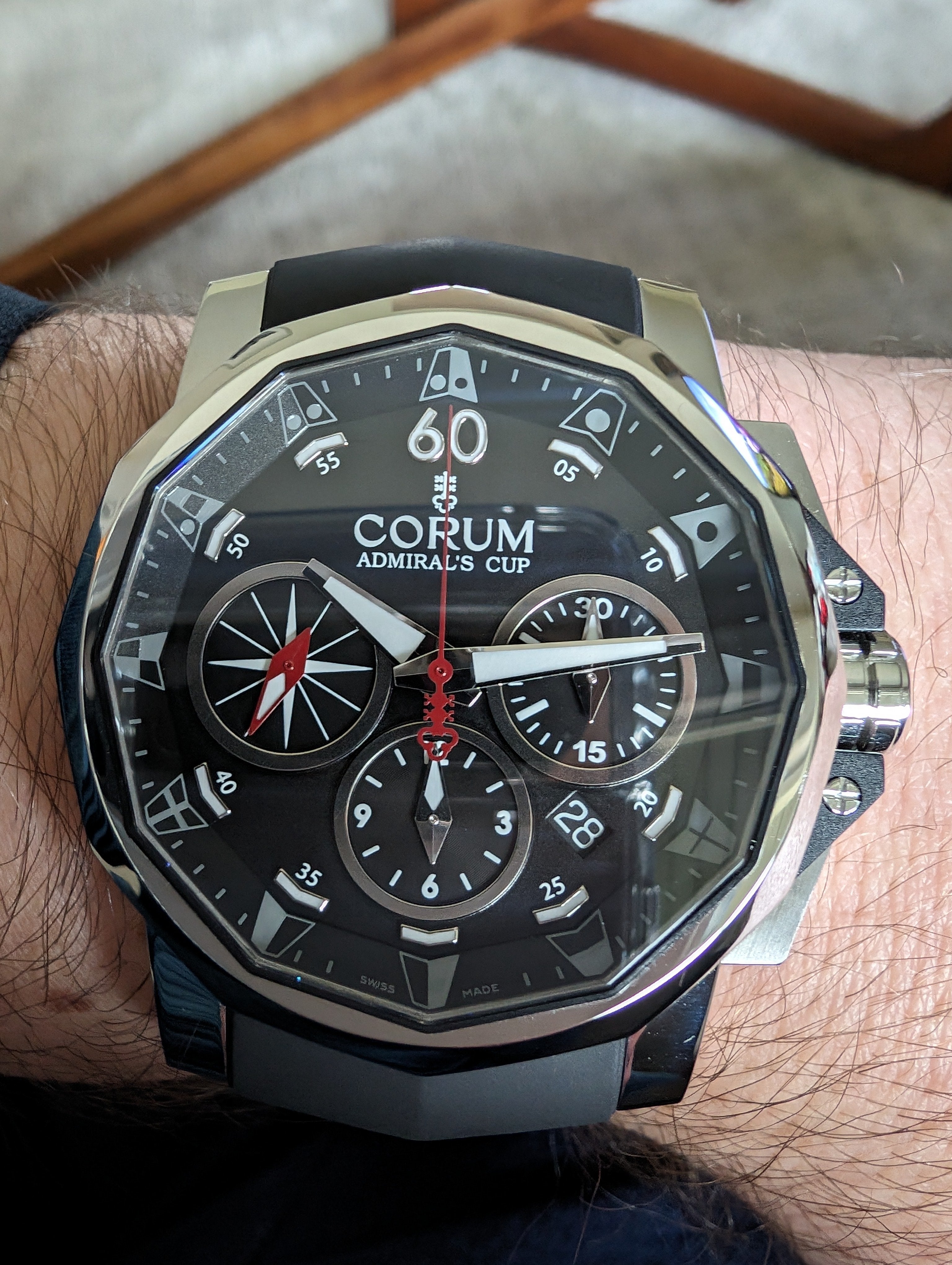 Corum admirals cup discount chronograph