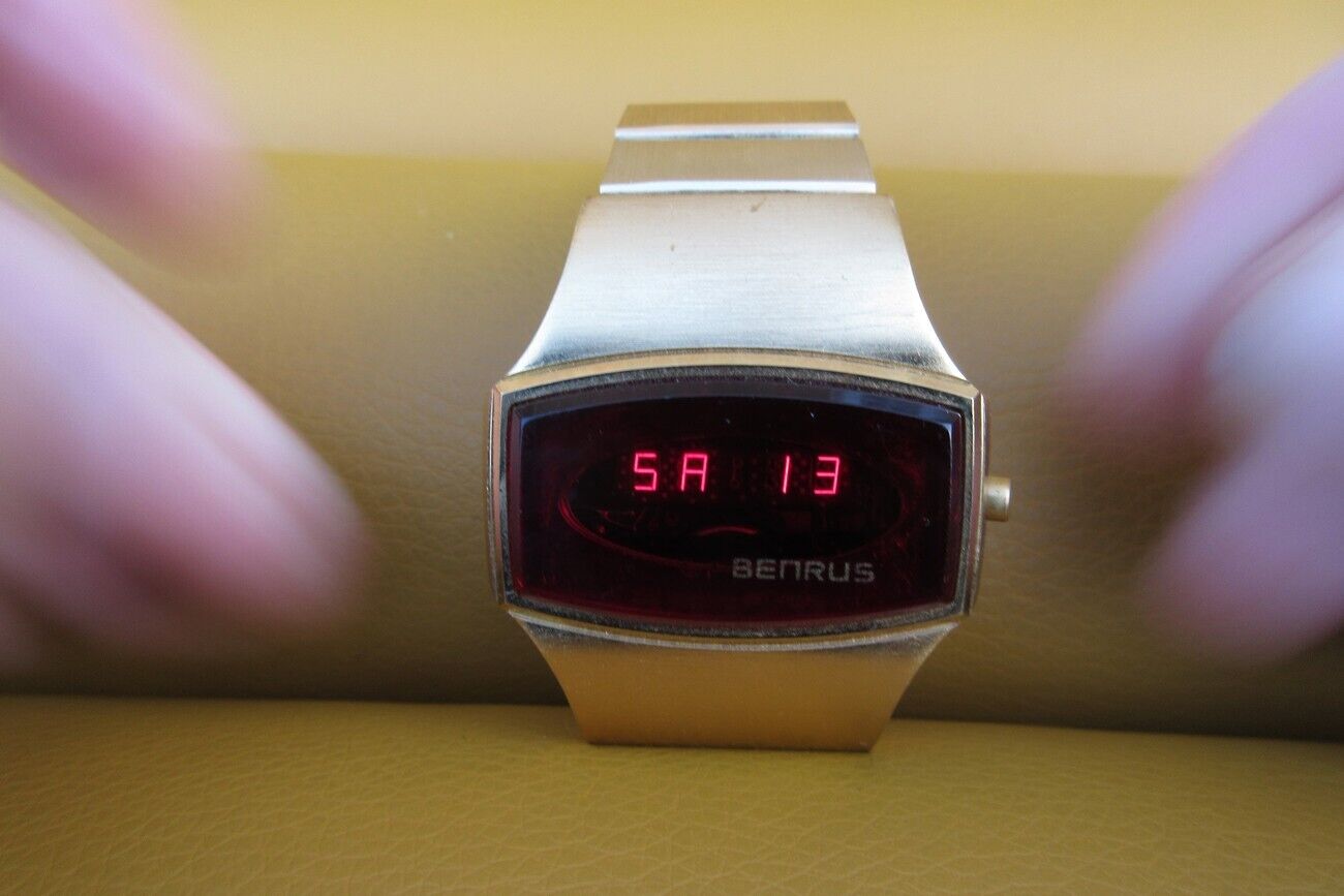 benrus led watch