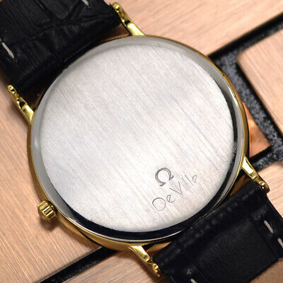 VINTAGE OMEGA De Ville QUARTZ 6 JEWELS CAL.1430 DATE ANALOG DRESS