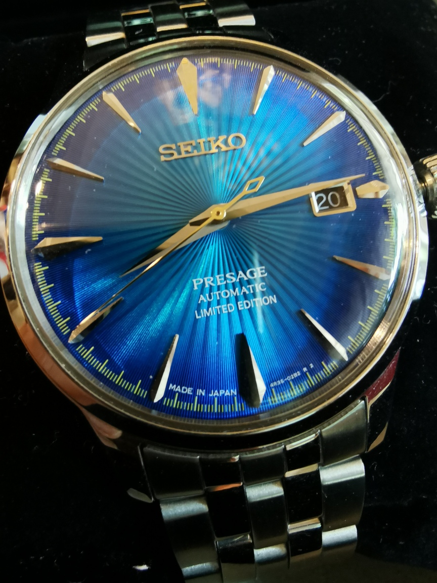 FS RARE SEIKO PRESAGE BLUE PLANET SRPC45J LIMITED EDITION 350