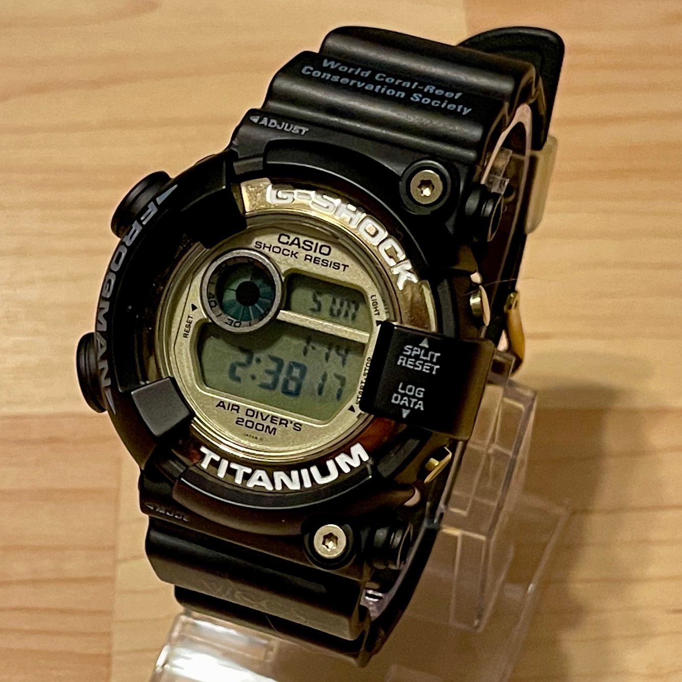 WTS] Casio G-Shock DW-8201WC-9T WCCS Frogman Black & Gold