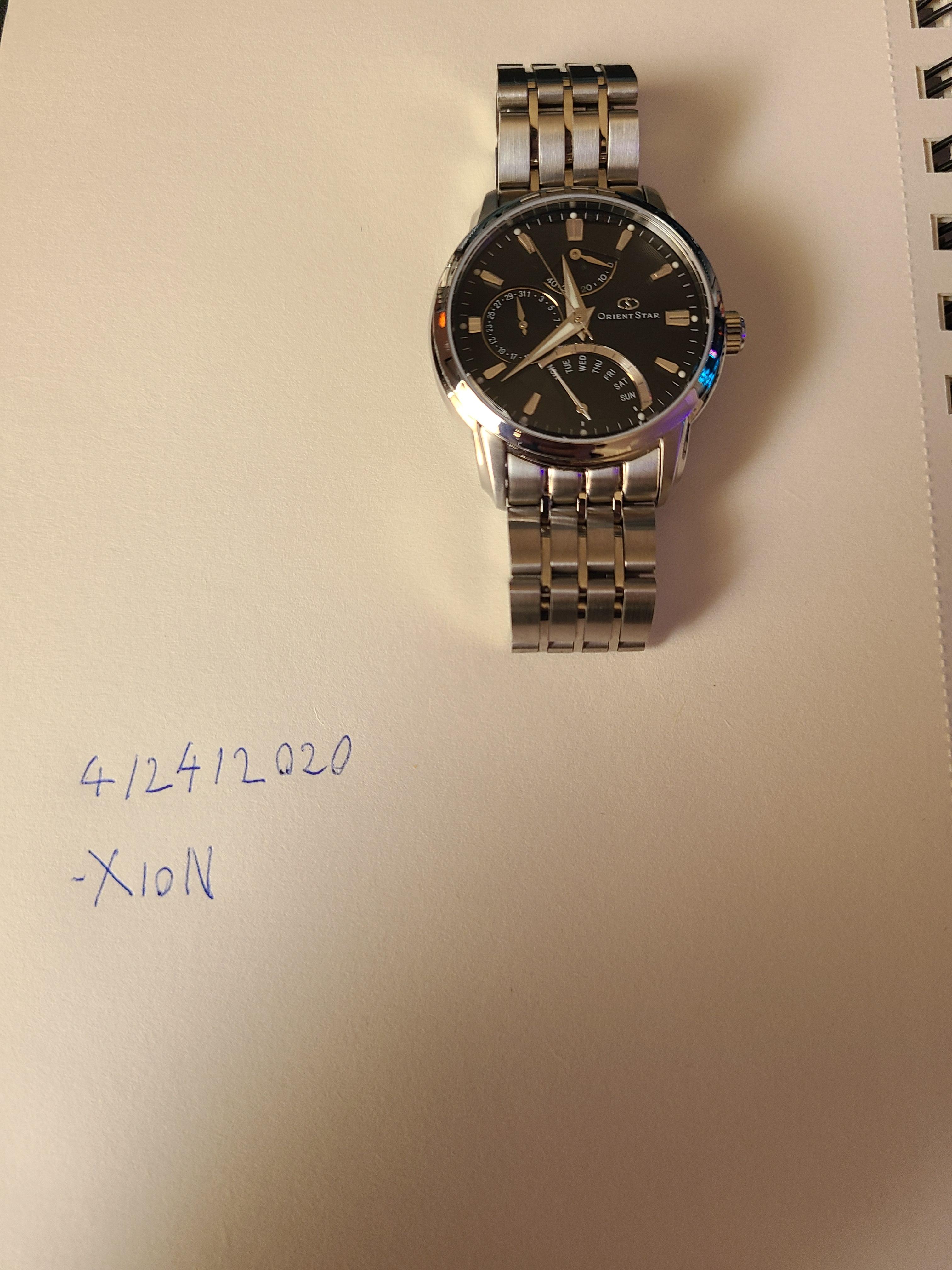 WTS Orient Star Retrograde DE00002B WatchCharts