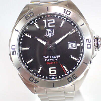 TAG Heuer Men Watch WAZ2113.BA0875 Formula 1 Black Dial SS