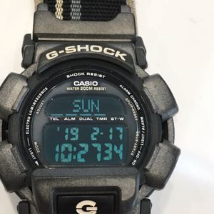 Vintage Casio G Shock Dw 003 Black With Velcro Strap Watchcharts