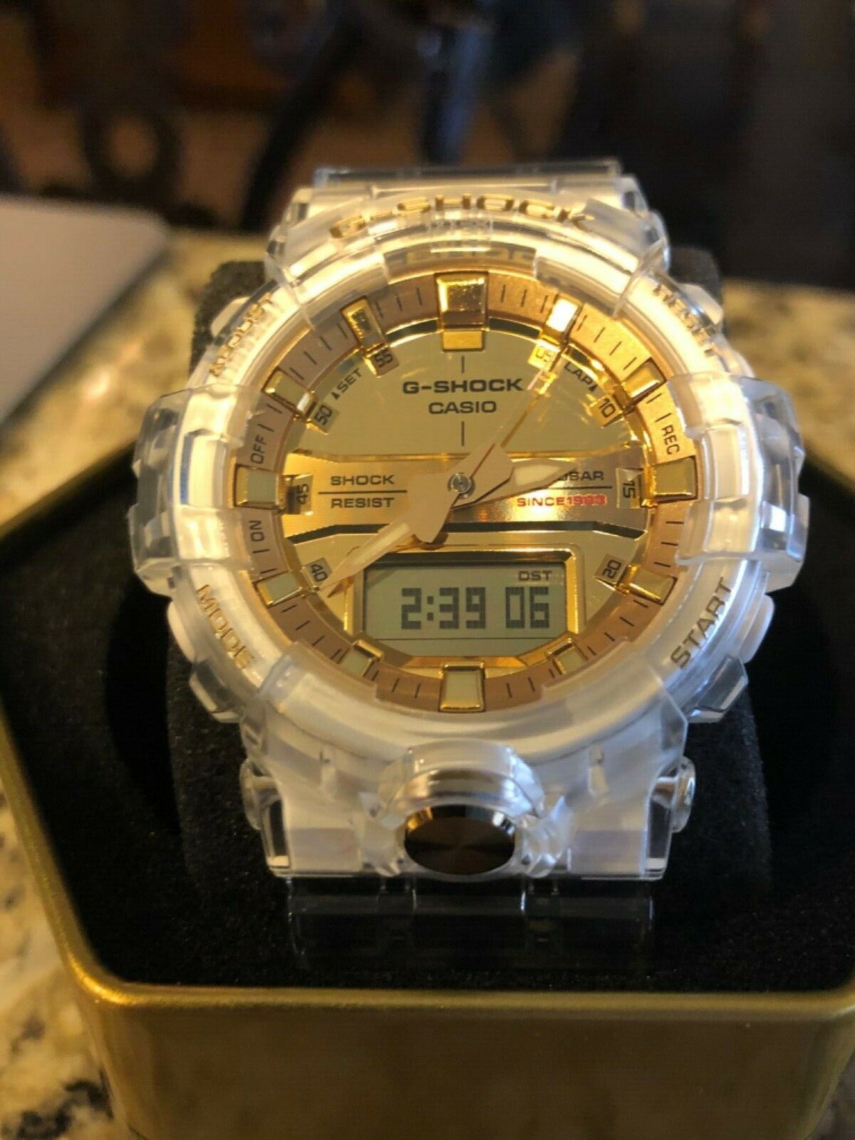 公式 クラブハリエ CASIO G-SHOCK GA-835E-7AJR - レディース