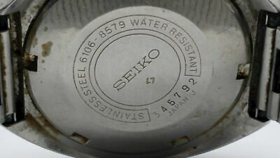 Seiko Automatic DX 6103 8579 17 Jewels Watch Repair Runs DY497