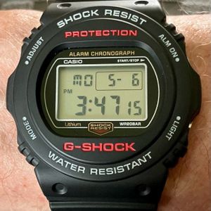 Casio G-Shock DW5750E Price as of April 2026 | WatchCharts