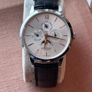 Montblanc Heritage Spirit Perpetual Calendar Stainless Steel
