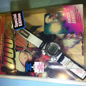 Rare CASIO JG-310 Cyber Max Fight Game Cartoon Heros Vintage